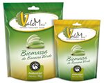 Embalagem de nosso produto - biomassa de banana verde